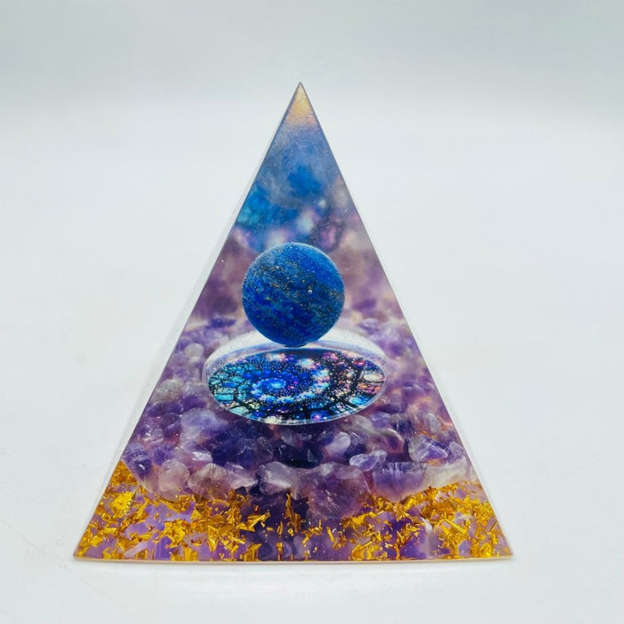 Lapis Lazuli Amethyst Orgone Pyramid Wholesale