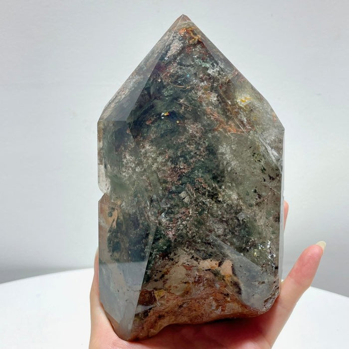 Large Beautiful Garden Quartz Raw Bottom