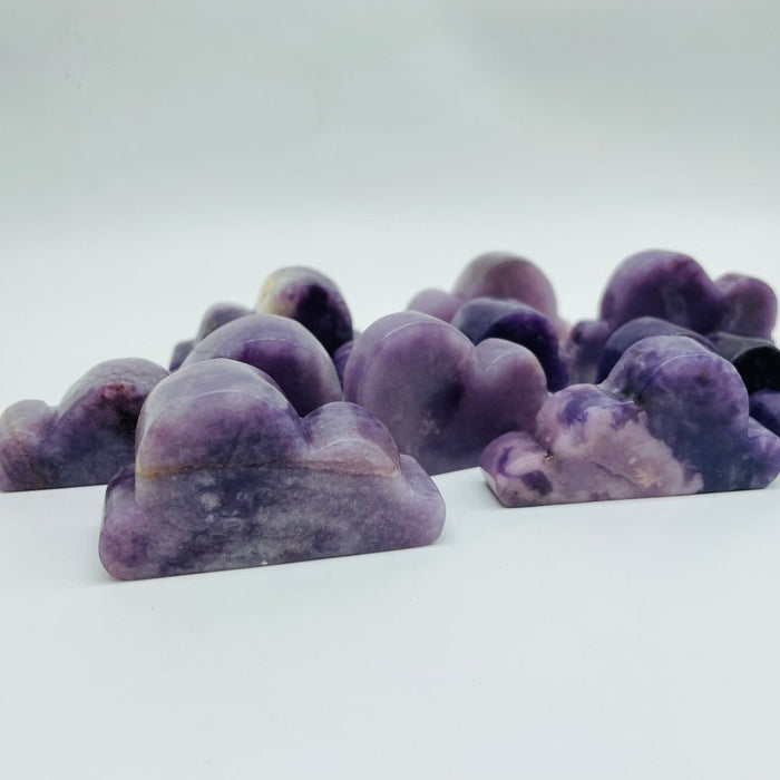 Lepidolite Cloud Carving Wholesale