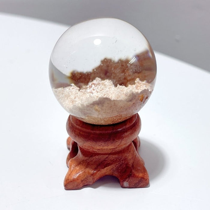 Light Pink Garden Quartz Sphere