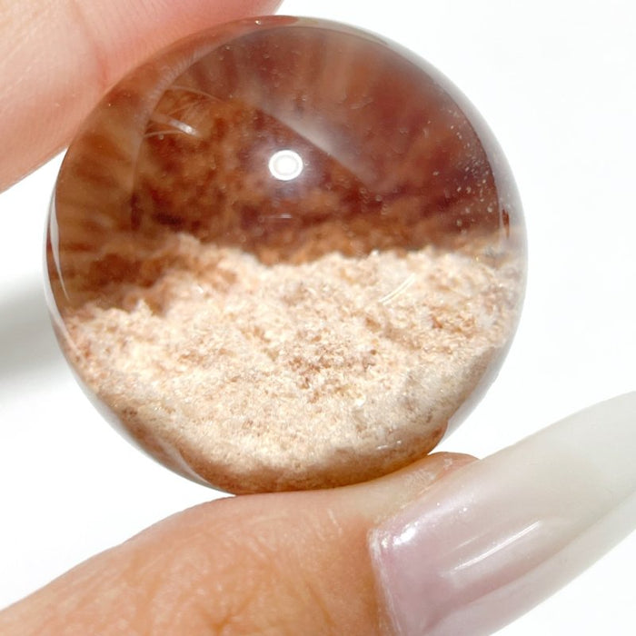 Light Pink Garden Quartz Sphere