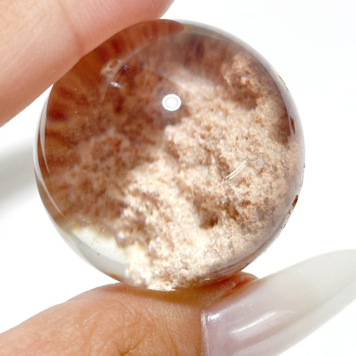 Light Pink Garden Quartz Sphere