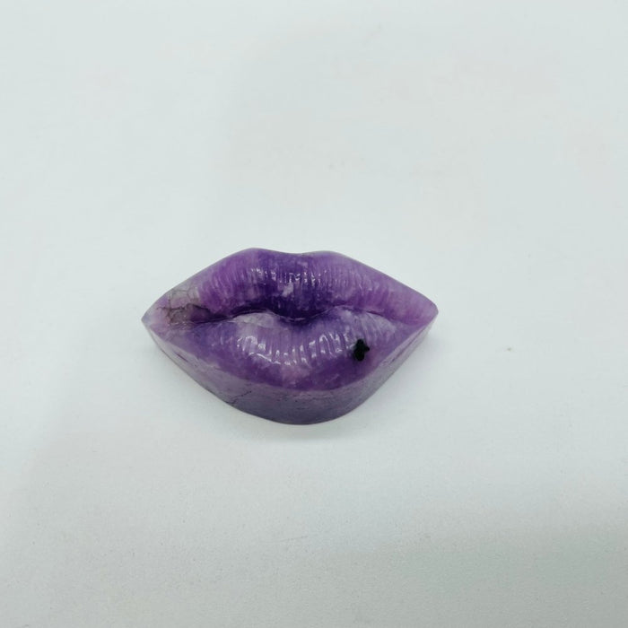 Lips Kiss Carving Lepidolite Labradorite Fluorite Wholesale