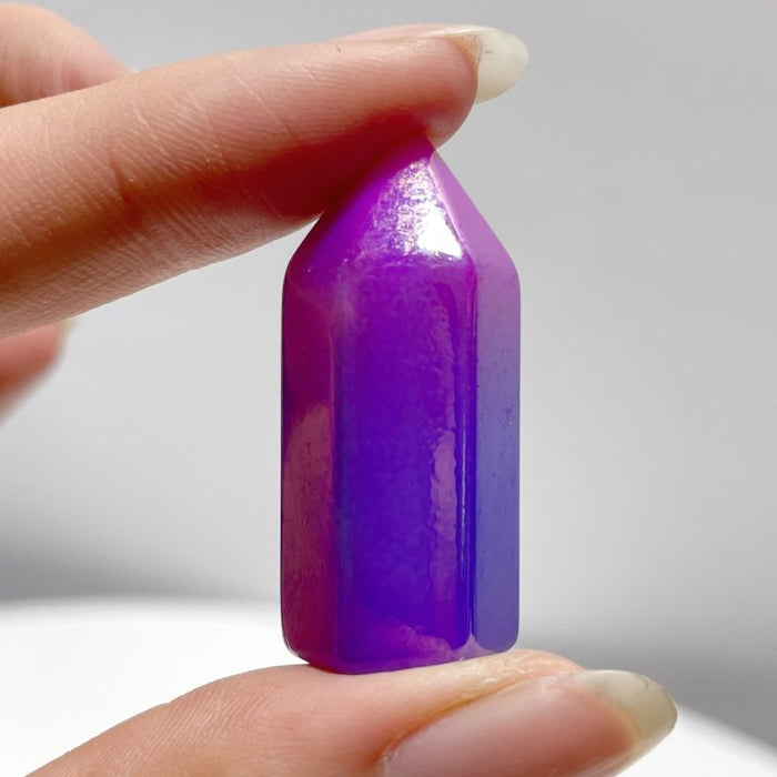 Mini Aura Opalite (man made) Point Wholesale