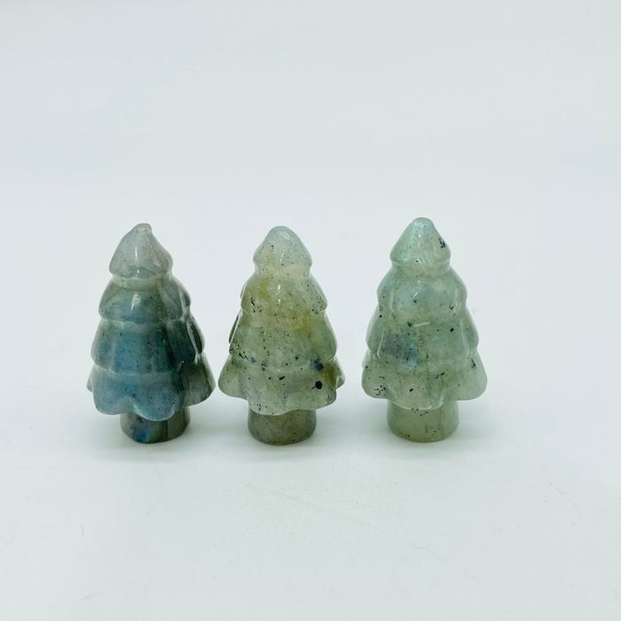 Mini Christmas Tree Carving Wholesale Green Aventurine Lepidolite