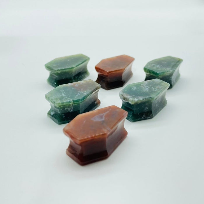 Mini Coffin Wholesale Tiger Eye Ocean Jasper