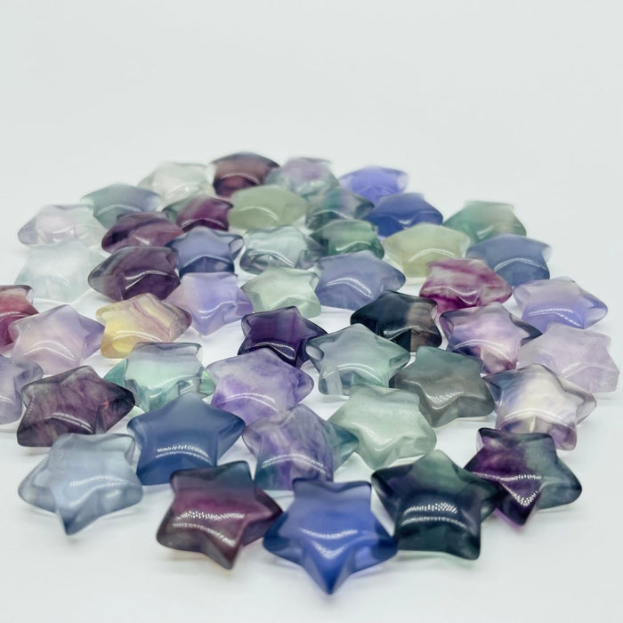 Mini Fluorite Star DIY Pendant Wholesale