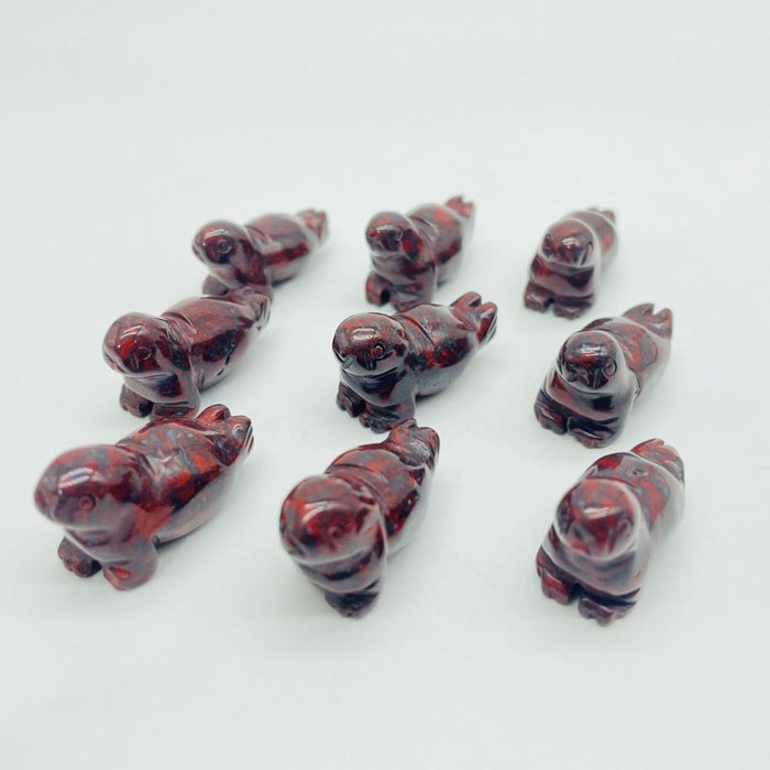Mini Hematite Seal Carving Wholesale