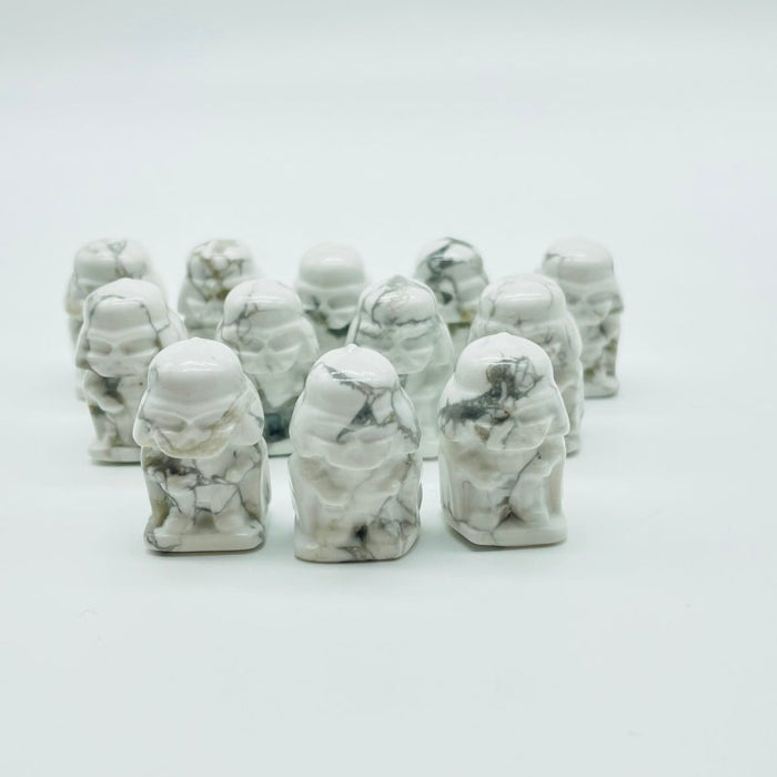 Mini Howlite Darth Vader Carving Wholesale
