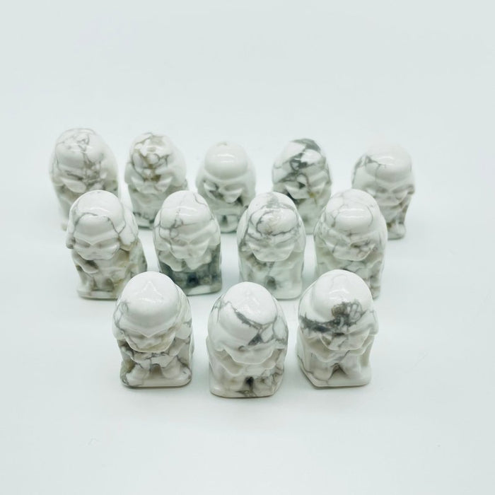 Mini Howlite Darth Vader Carving Wholesale