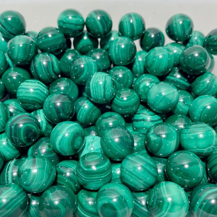 Mini Malachite Sphere Wholesale