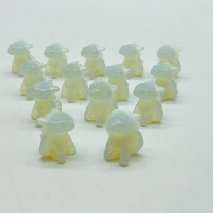 Mini Opalite Toothless Dragon Carving Wholesale