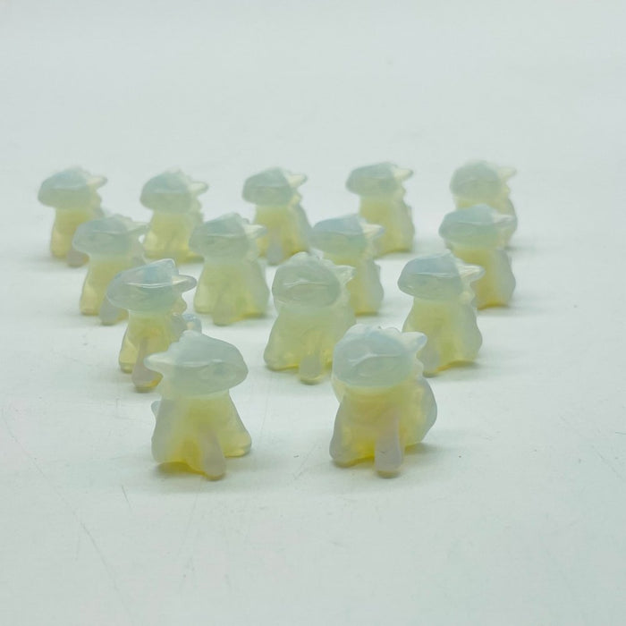 Mini Opalite Toothless Dragon Carving Wholesale
