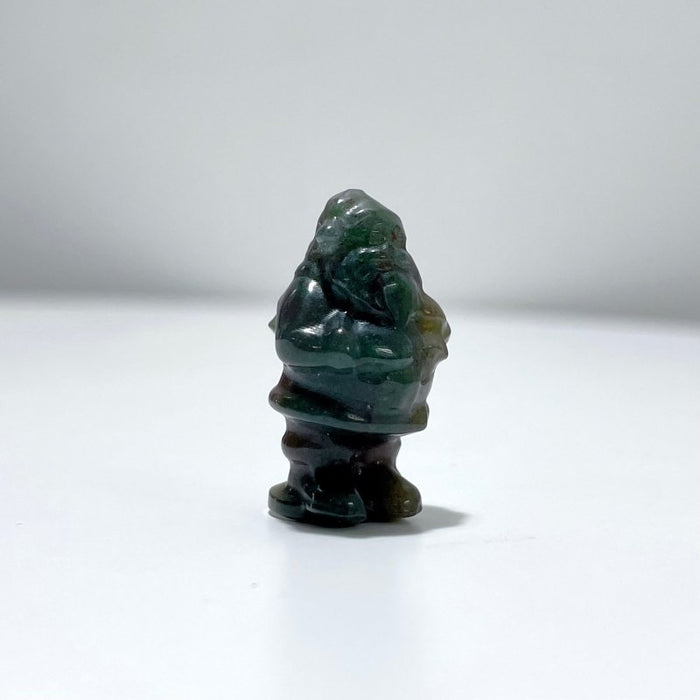 Mini Santa Claus Carving Wholesale Green Aventurine Ocean Jasper