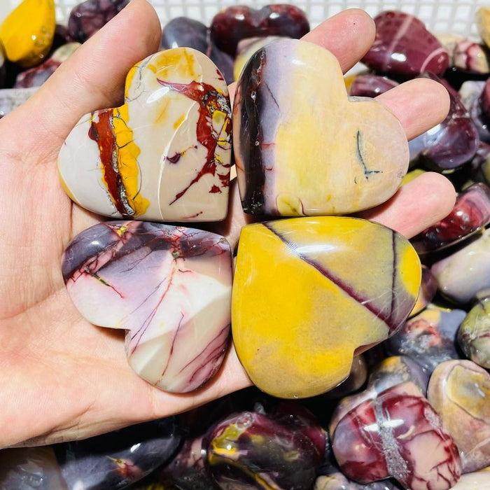 Mookaite Stone Heart Wholesale