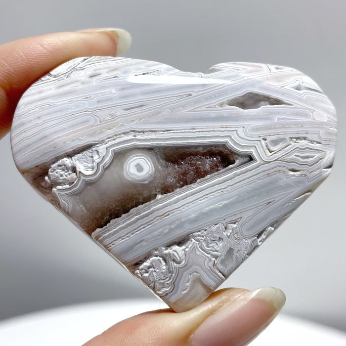 Morocco Agate Heart Shape Wholesale