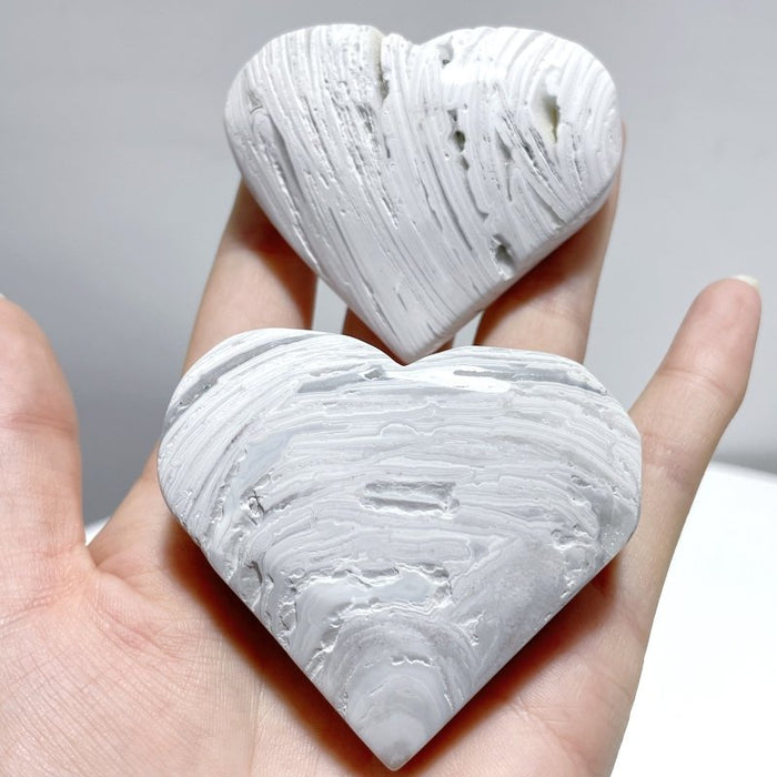 Morocco Agate Heart Shape Wholesale