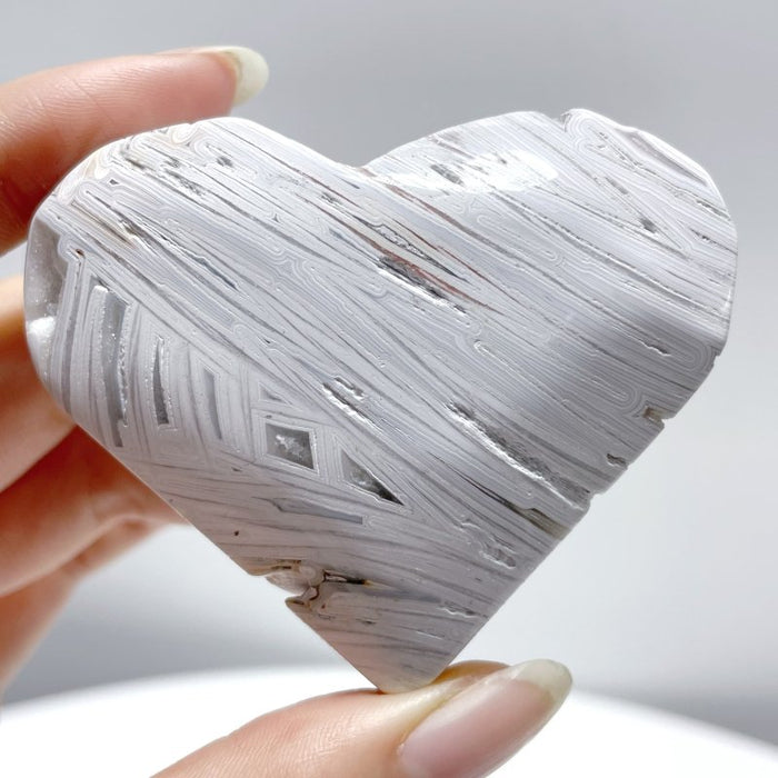 Morocco Agate Heart Shape Wholesale