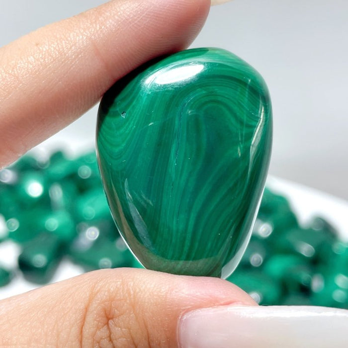Natural Beautiful Malachite Tumbled Wholesale