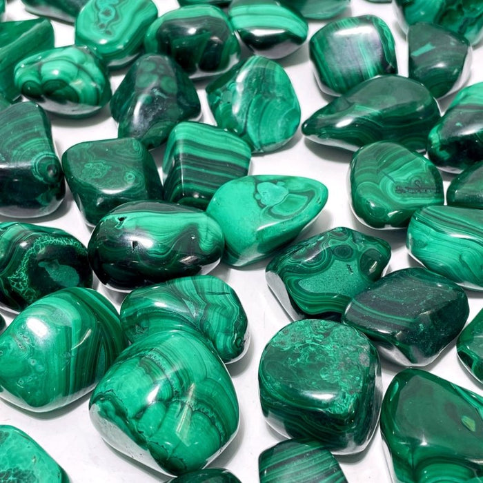 Natural Beautiful Malachite Tumbled Wholesale