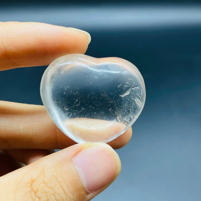 Natural Clear Quartz Heart Crystal Wholesale