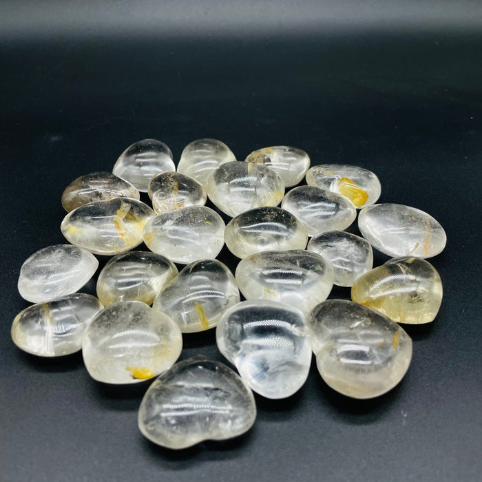 Natural Clear Quartz Heart Crystal Wholesale