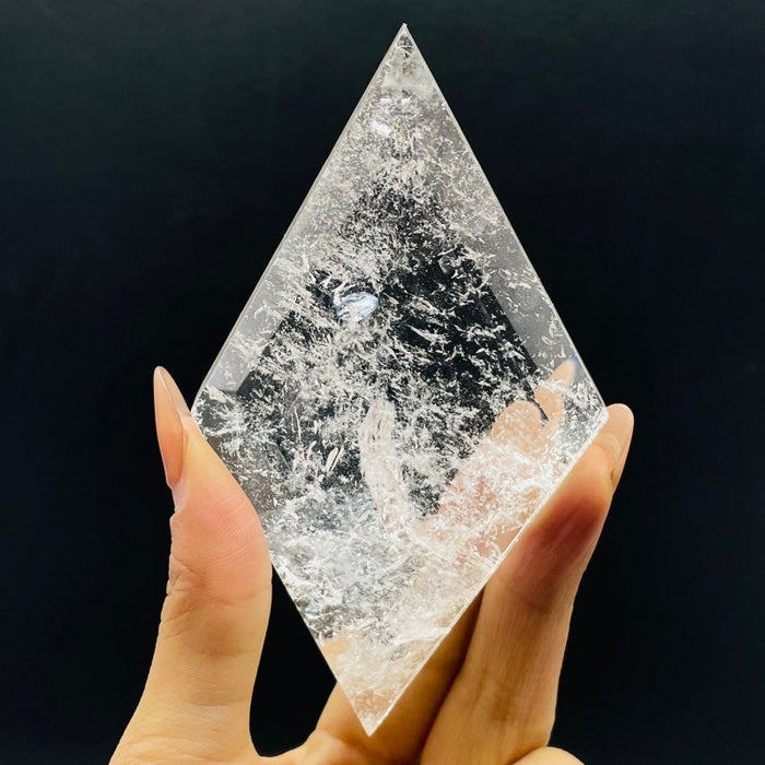 Natural Clear Quartz Rhombus Shaped Wholesale
