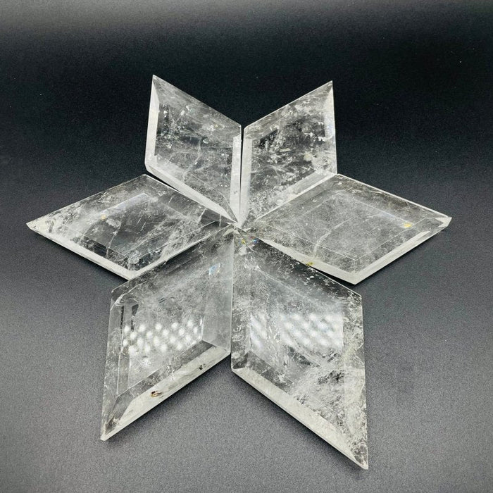 Natural Clear Quartz Rhombus Shaped Wholesale