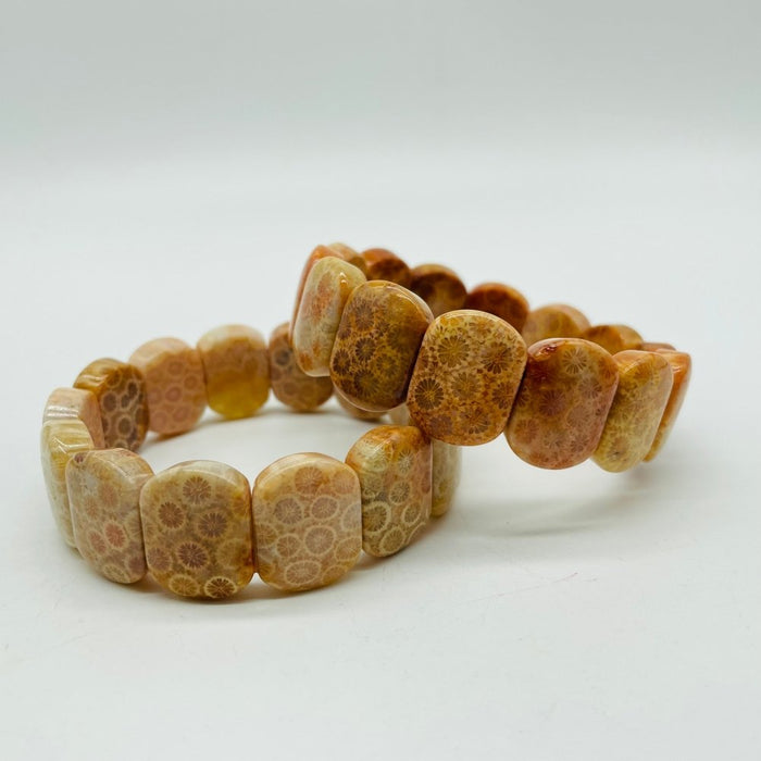 Natural Coral Jade Crystal Bracelet Wholesale