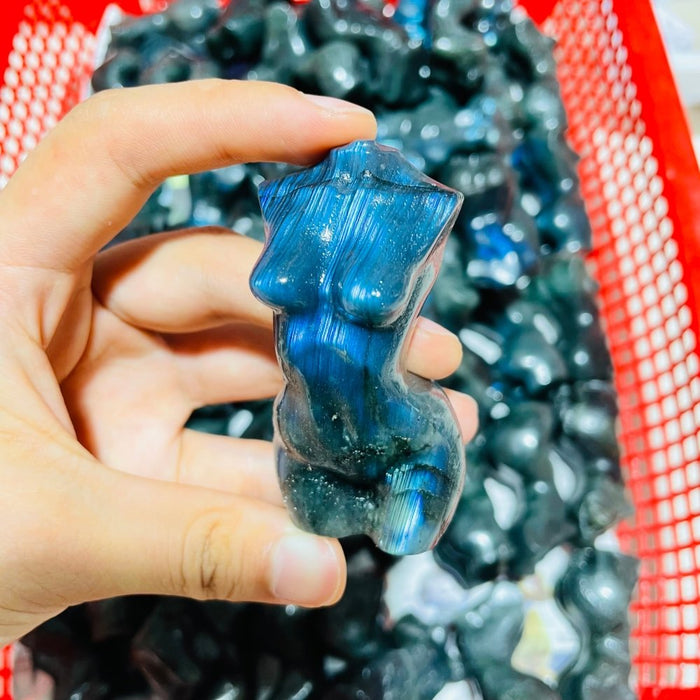 Natural Labradorite Goddess Carving Wholesale