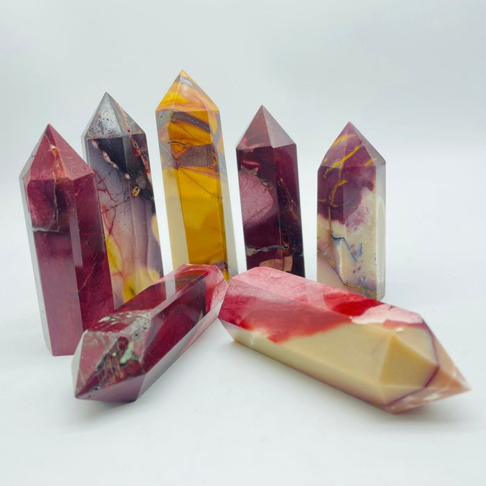 Natural Mookaite Jasper Tower Points Crystal Wholesale