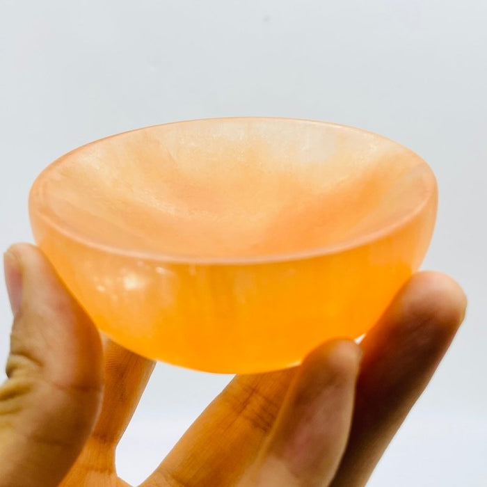 Natural Orange Selenite Bowl Wholesale