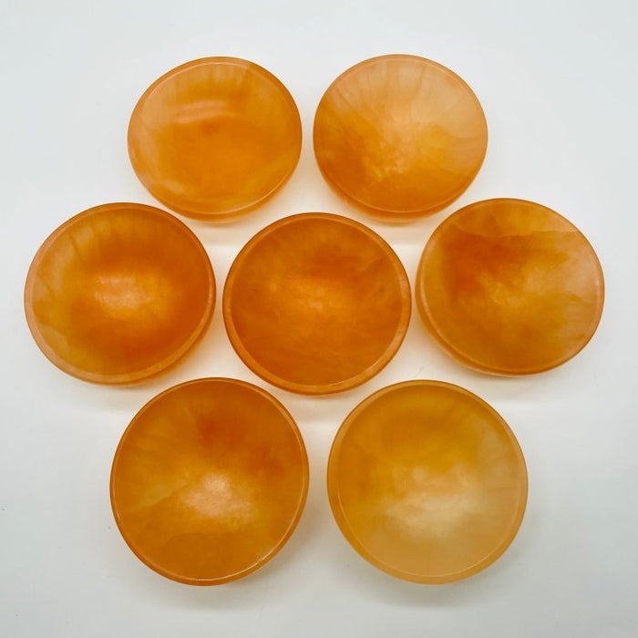 Natural Orange Selenite Bowl Wholesale