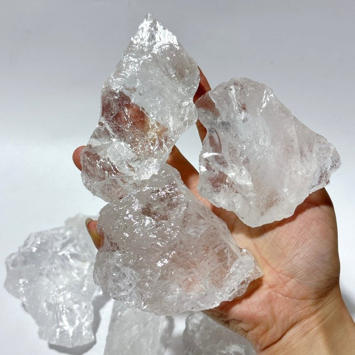 Natural Raw Clear Quartz Crystal Rough Stone Wholesale