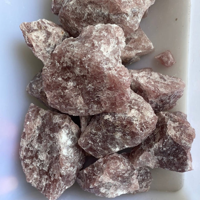 Natural Raw Strawberry Quartz 2.2lb(1kg) Wholesale
