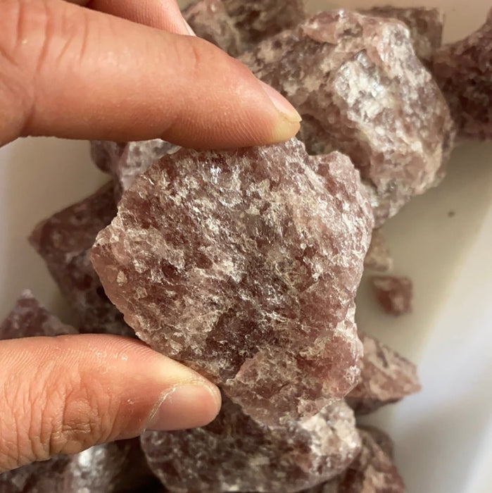 Natural Raw Strawberry Quartz 2.2lb(1kg) Wholesale