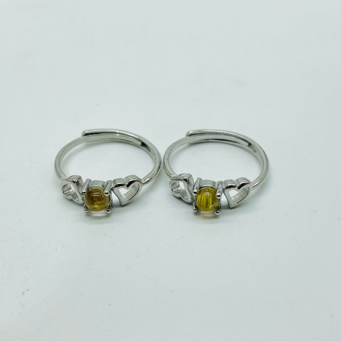 Natural Rutile Crystal Ring Wholesale