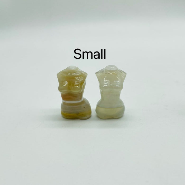 Natural Stripe Agate Goddess Carving Wholesale