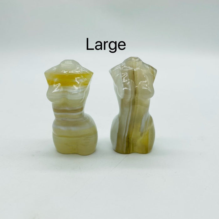 Natural Stripe Agate Goddess Carving Wholesale