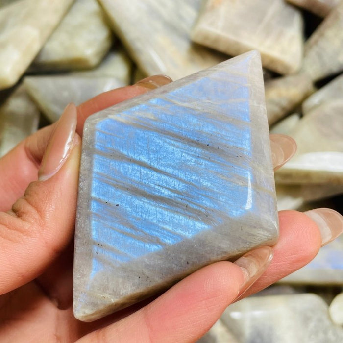 Natural Sunstone Mixed Moonstone Rhombus Shaped Wholesale
