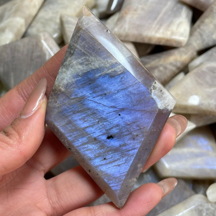 Natural Sunstone Mixed Moonstone Rhombus Shaped Wholesale