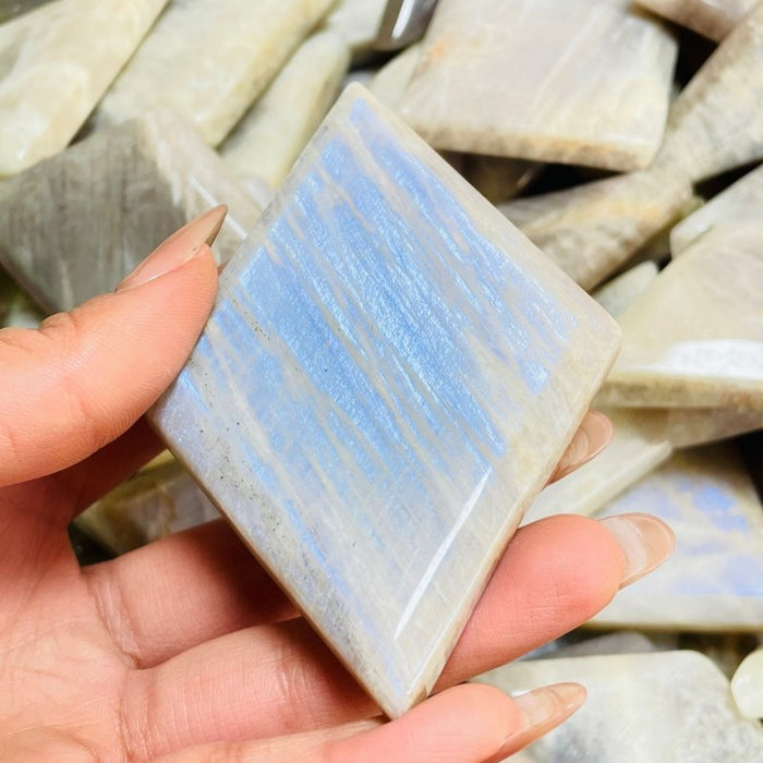 Natural Sunstone Mixed Moonstone Rhombus Shaped Wholesale