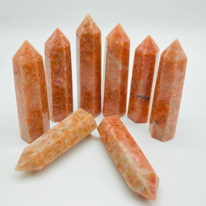 Natural Sunstone Points Tower Wholesale
