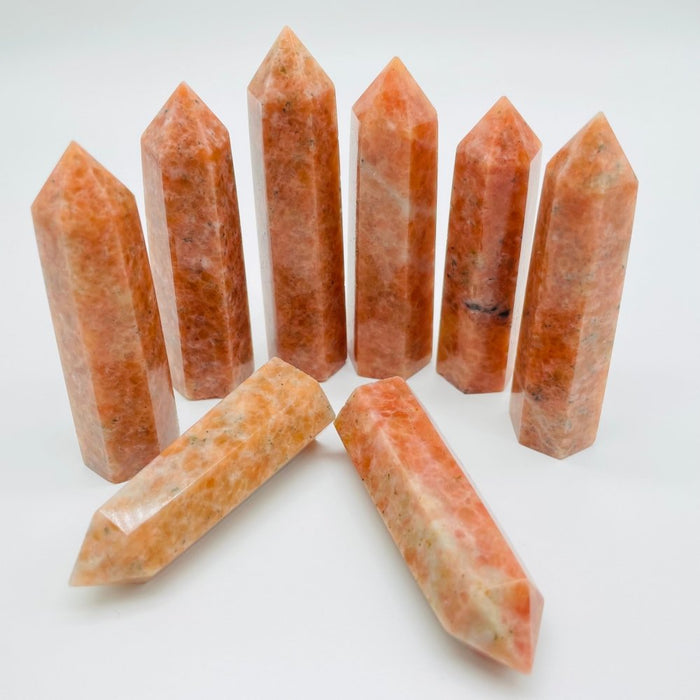 Natural Sunstone Points Tower Wholesale