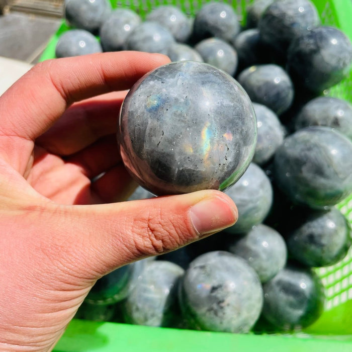 Normal Quality Labradorite Spheres Ball Wholesale