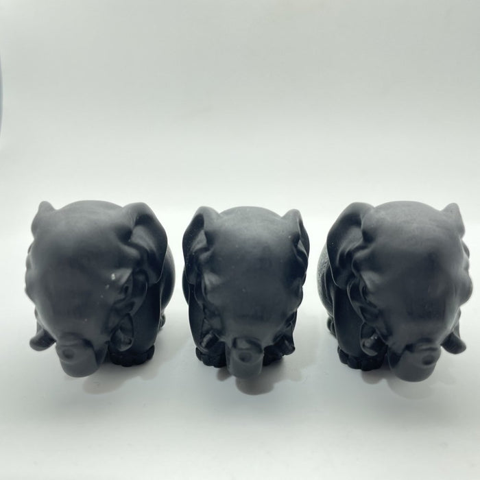 Obsidian Elephant Carving Wholesale
