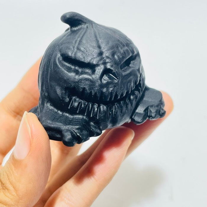 Obsidian Pumpkin Skull Halloween Carving Wholesale