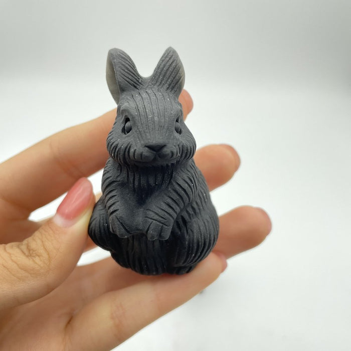 Obsidian Rabbit Carving Wholesale