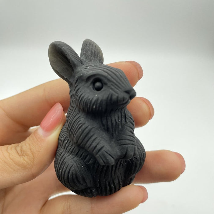 Obsidian Rabbit Carving Wholesale