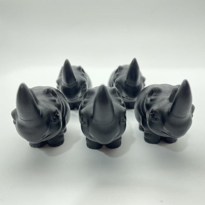 Obsidian Rhino Carving Wholesale